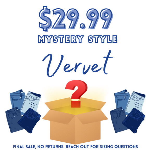 Mystery Vervet - Super Deal - Final Sale - Limited Quantities