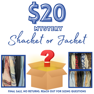 Mystery Shacket/Jacket - Super Deal - Final Sale - Limited Quantities