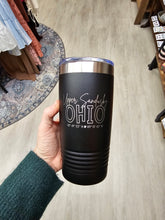 Load image into Gallery viewer, Engraved Local Upper Sandusky Tumbler - Stainless Steel 20 Oz
