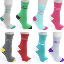 Load image into Gallery viewer, Healthcare Pun Crew Length Socks
