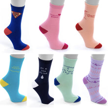 Load image into Gallery viewer, Healthcare Pun Crew Length Socks
