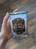 Black Flame Halloween Candle 9oz Paraffin Wax Candles