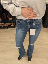 Load image into Gallery viewer, KanCan Minimally Distressed Fray Hem Bootcut - Reg + Plus
