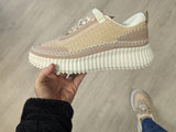 Corkys Adventure Elevated Sneaker in Beige