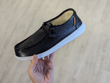 Load image into Gallery viewer, Corkys Kayak Slip On Shoe in Metallic Black
