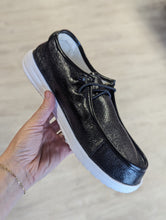 Load image into Gallery viewer, Corkys Kayak Slip On Shoe in Metallic Black
