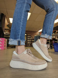 Corkys Adventure Elevated Sneaker in Beige