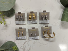 Load image into Gallery viewer, Concepts Classic Hoop Styles - Various - 24kt Gold + Surgical Stainless Steel
