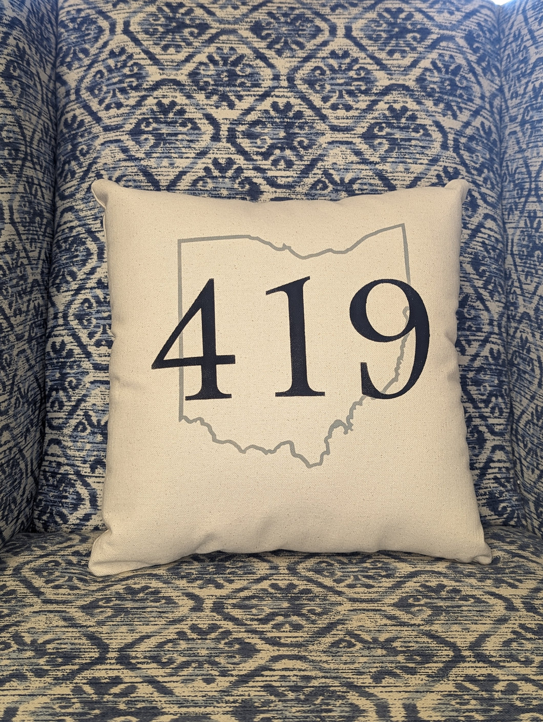 Local Pillow - Upper Sandusky - 419 - Wyandot County
