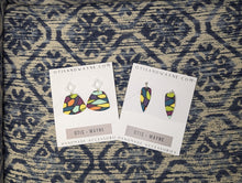 Load image into Gallery viewer, Rainbow Multicolor Dangles + Studs - Various
