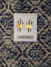 Load image into Gallery viewer, Striped Mixed Media Dangles - Various
