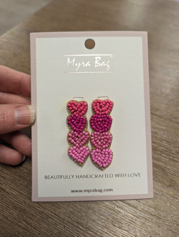 Myra Primrose Beaded Earrings