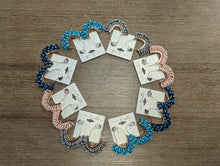 Load image into Gallery viewer, Simply Noelle Gold Beaded Statement Dangles
