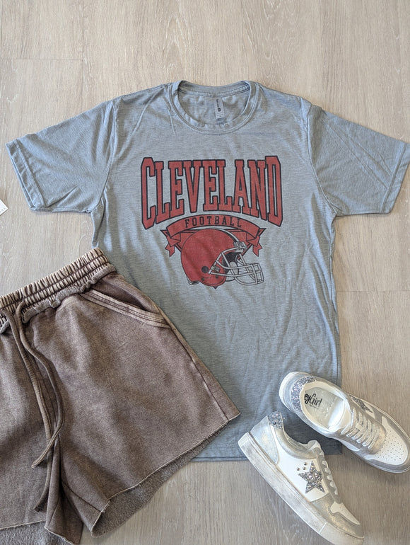 Vintage Cleveland Tee in Gray