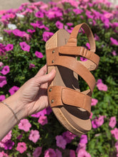 Load image into Gallery viewer, Corkys Rain Check Wedge - Cognac
