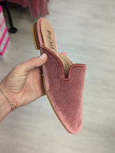 Load image into Gallery viewer, Corkys Spotlight Mule in Blush Velvet
