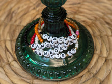Load image into Gallery viewer, Beaded Friendship Bracelet - Multiple Words
