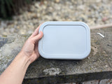 Custom Engraved Silicone Lunch Box - Variety of Colors