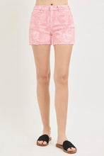 Load image into Gallery viewer, Risen High Rise Floral Shorts in Pink Punch
