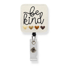 Load image into Gallery viewer, Embroidered Badge Reels with alligator clip
