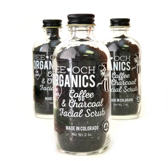 BEE-OCH Organics Coffee & Charcoal Facial Scrub