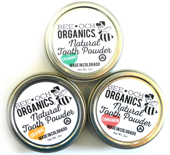 BEE-OCH Organics Natural Tooth Powder