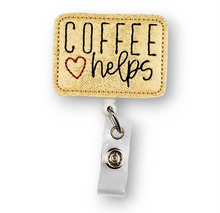 Load image into Gallery viewer, Embroidered Badge Reels with alligator clip

