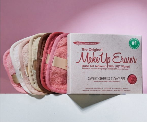 MakeUp Eraser Sweet Cheeks 7-Day Set | Neutral Collection