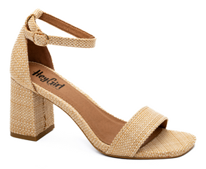 Corkys One in a Melon Low Heel in Raffia