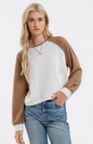 Long Sleeve Contrast Raglan Thermal