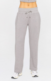 Classic Everyday Lounge Separates - Relaxed Pant + Crewneck Top in Gray