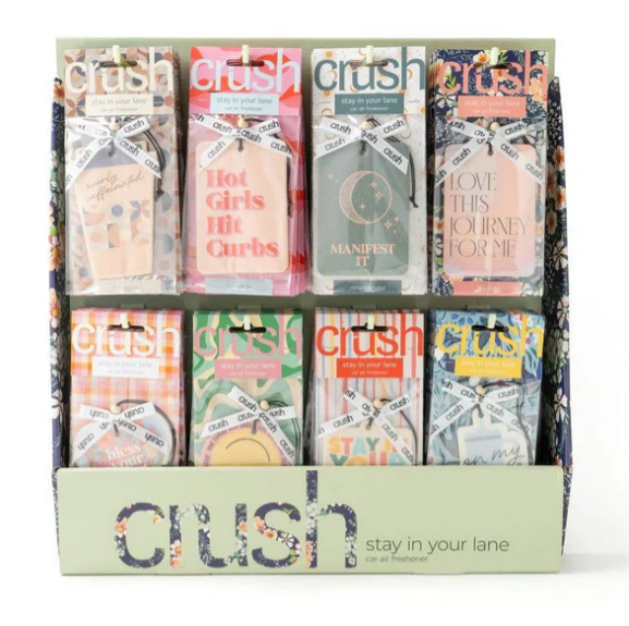 Crush Stay in Your Lane Car Air Freshener - Various Designs