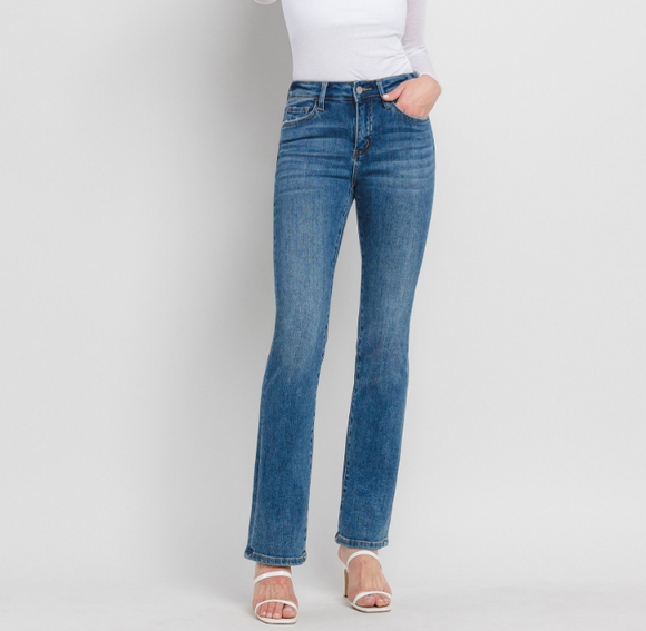 Vervet Skylar Non-Distressed Mid Rise Slim Bootcut