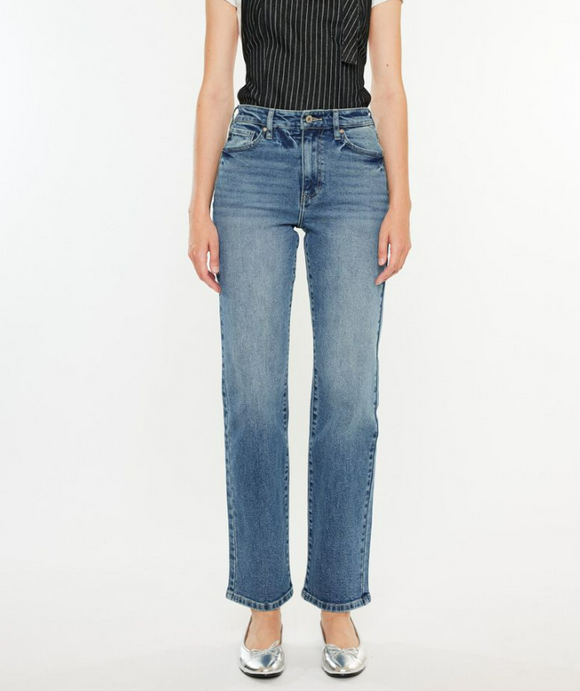 KanCan High Rise Straight Fit Jean