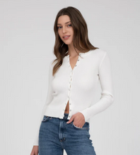 Load image into Gallery viewer, Snap Button Knit Cardigan Sweater - Various

