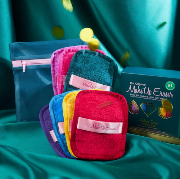 MakeUp Eraser Hidden Gem 7-Day Set | Jewel Tone Collection