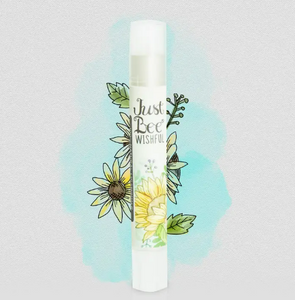 Just Bee Natural Beeswax Tinted Lip Balm - Made in the USA - Light Shimmer Collection