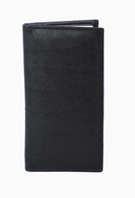 Load image into Gallery viewer, Roma Leather RFID Cowhide Leather Checkbook Wallet  - Various
