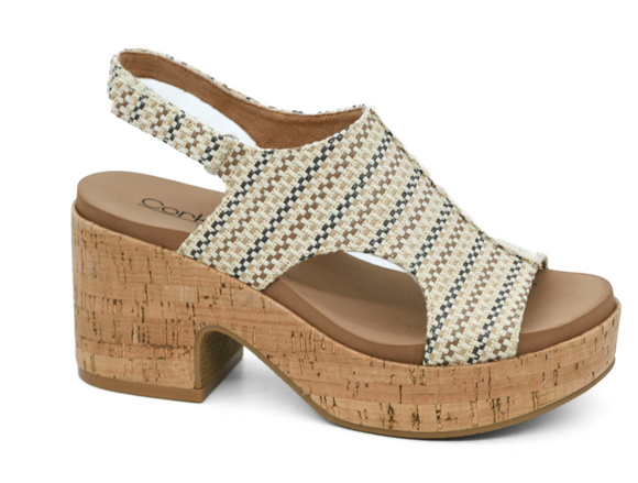 Corkys Miss Carley Tan Multi