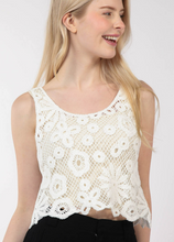 Load image into Gallery viewer, Boho Crochet Crop Tank - Various
