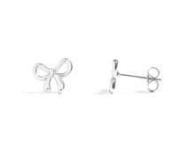 Load image into Gallery viewer, 18K Gold PVD Stainless Steel Bow Earring - Various
