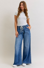 Load image into Gallery viewer, Judy Blue High Waist Palazzo Featherweight Rigid Magic with Elastic Waistband - Plus + Regular
