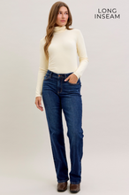 Load image into Gallery viewer, Judy Blue Mid Rise Straight Jean - Various Inseams
