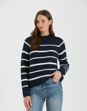 Load image into Gallery viewer, Striped High Neck Sweater - Various Colors
