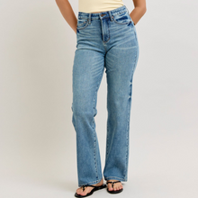 Load image into Gallery viewer, Judy Blue High Waist Tummy Control Straight Fit in Light Wash - Plus + Regular 1/12/26
