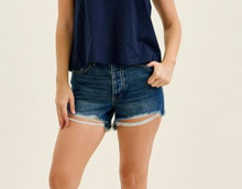Load image into Gallery viewer, Judy Blue High Waist Distressed Cut Off Shorts with Rigid Magic Technology - Plus + Reg
