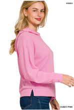 Load image into Gallery viewer, Classic Lightweight Ribbed Hoodie - Various
