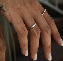 Load image into Gallery viewer, Highly Polished Rounded Stainless Steel Ring - 2mm Band - Various Sizes
