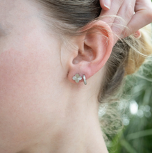 Load image into Gallery viewer, 18K Gold PVD Stainless Steel  Clover Stud Earring - Various
