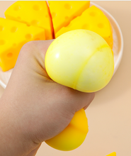 Load image into Gallery viewer, Viral Cheese Squishy Stress Fidget
